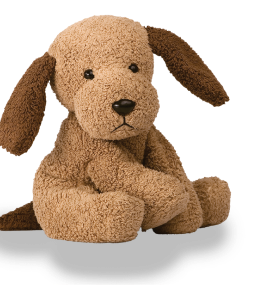 Perrito de peluche Línea Cotton